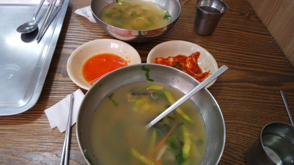 두산멸치국수 이미지