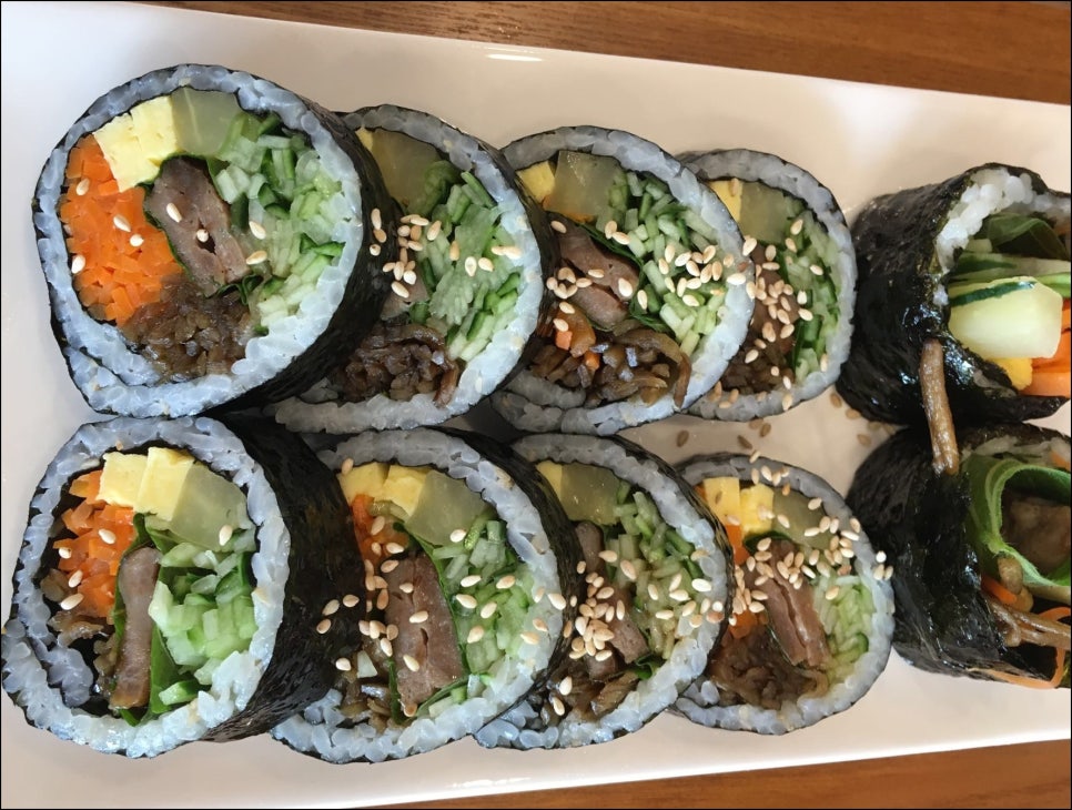 웰빙통김밥 이미지