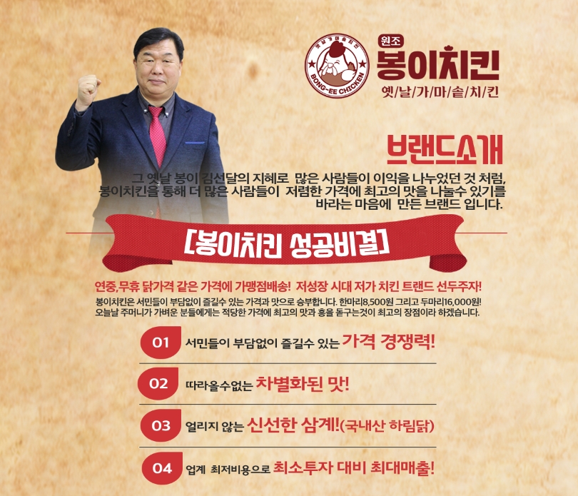 봉이치킨 이미지
