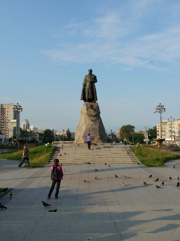 주유천하 -러시아(Russia)하바롭스크(Khabarovsk)/[하바로프 , 아무르스키백작, 아무르강(헤이룽 강/흑룡강 ...