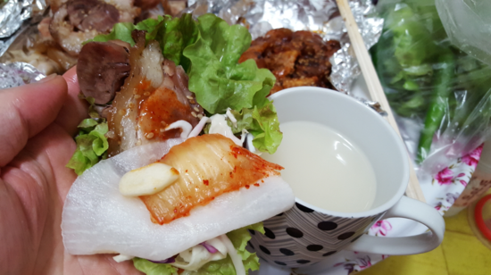 꿀족발 이미지