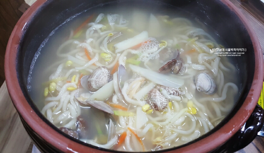 바구니칼국수 이미지