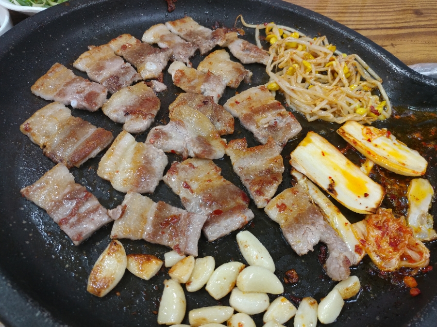 진주밀면 이미지