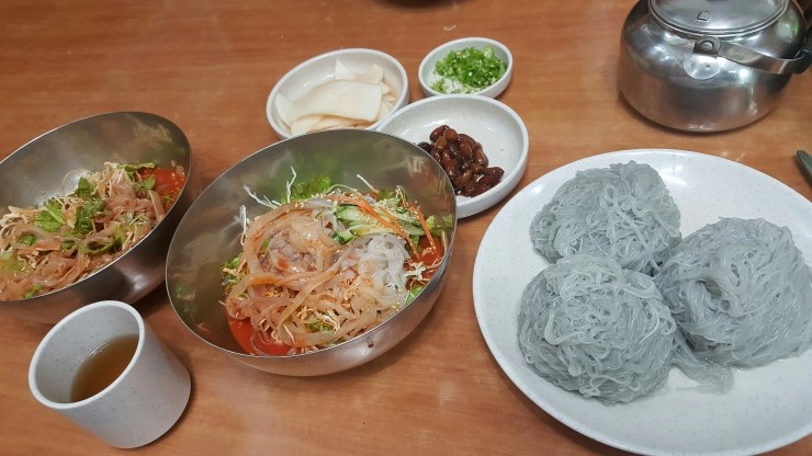 장날냉면 이미지