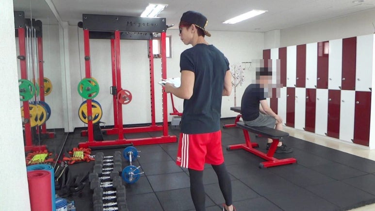 헬스개인레슨 이미지