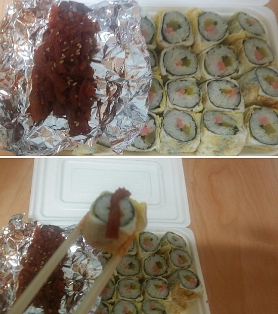 신림동 정통 계란말이 김밥 이미지