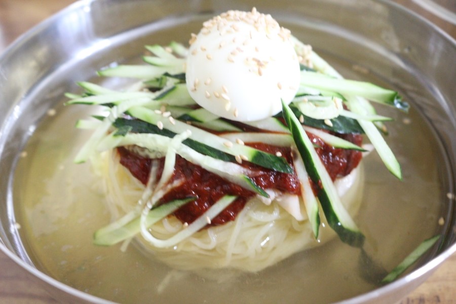 해조밀면 이미지