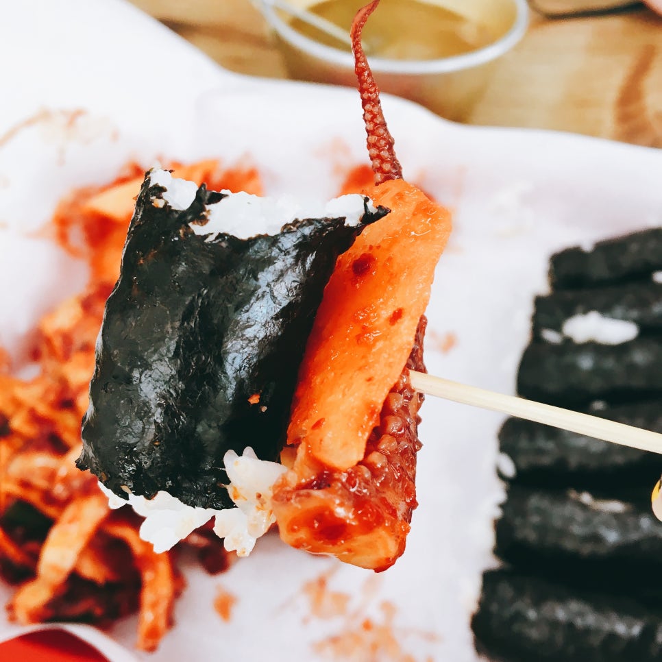 통영충무김밥 이미지