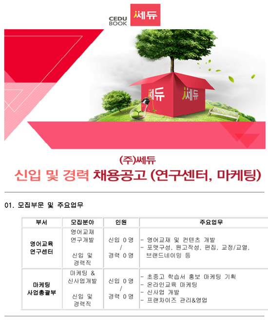 (주)쎄듀 이미지