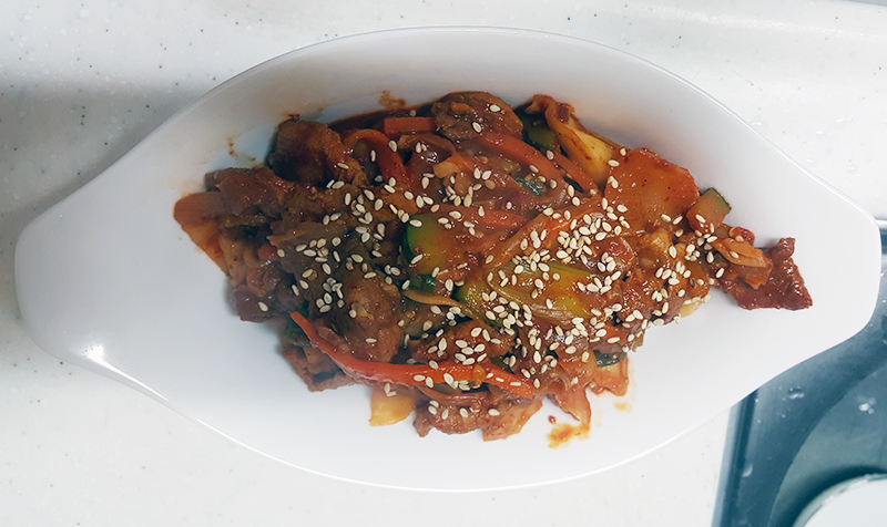 돼지고기두루치기 이미지