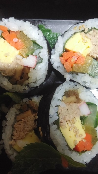 김밥과스파게티 이미지