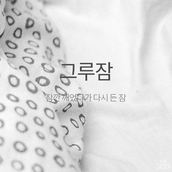 그루잠 이미지