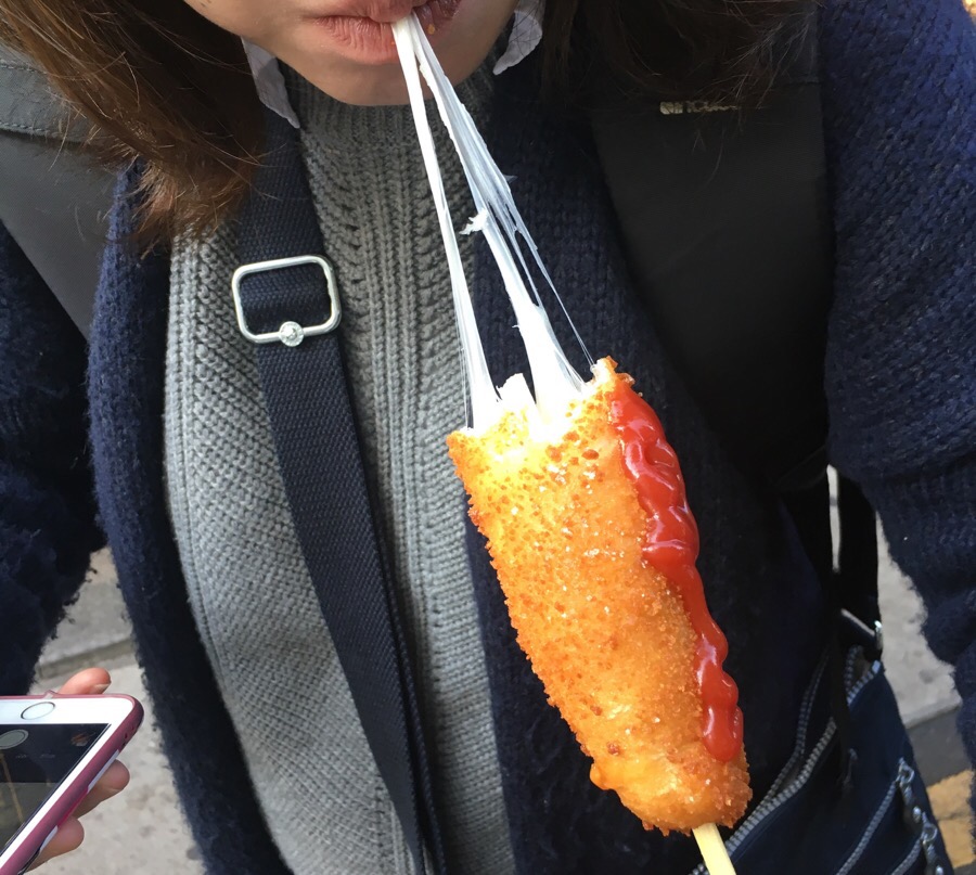 명랑쌀핫도그 이미지