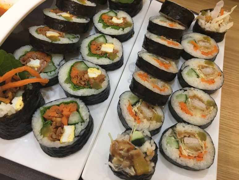 웰빙통김밥 이미지