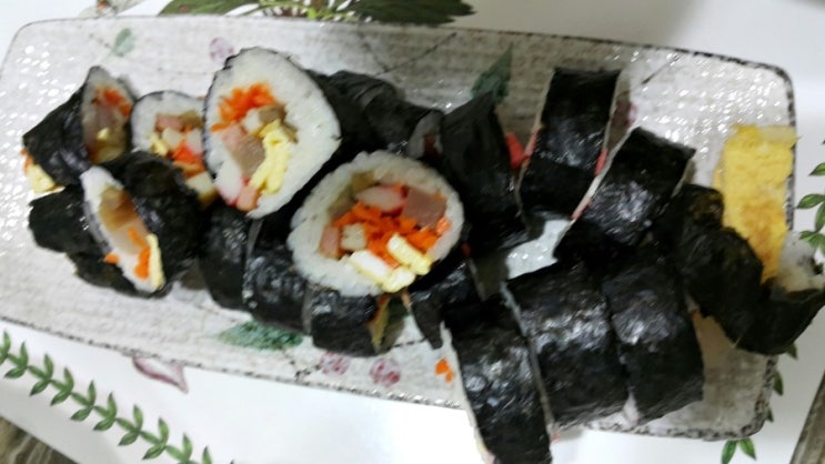아줌마김밥 이미지
