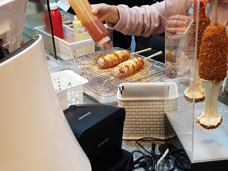 명량시대쌀핫도그 이미지