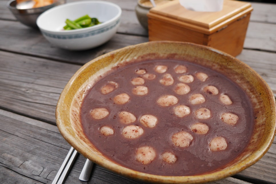 옛날팥죽 이미지