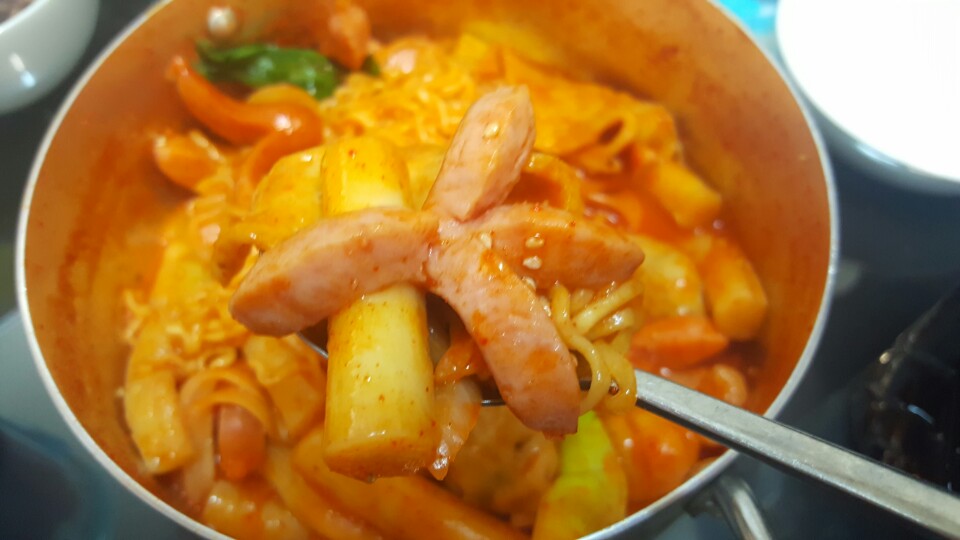 빨강떡볶이 이미지
