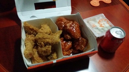 멕시카나 치킨 이미지