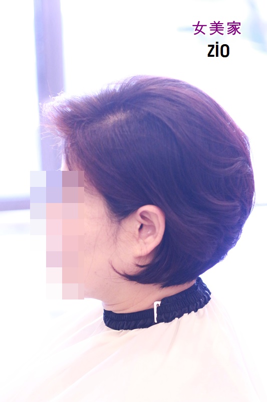 볼류미헤어 이미지