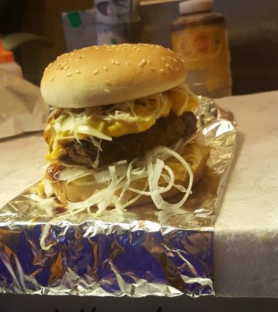 맛깡패버거 이미지
