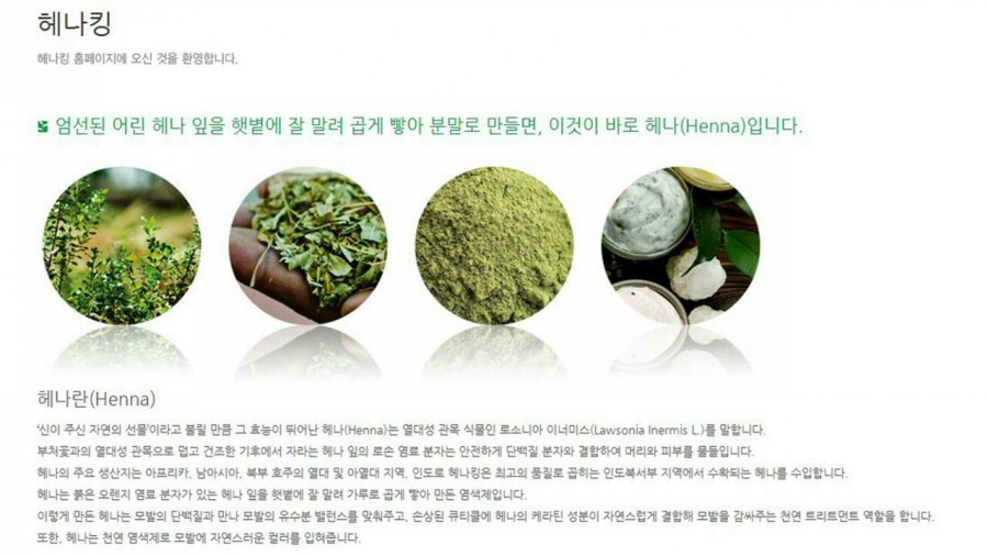 헤나킹 이미지