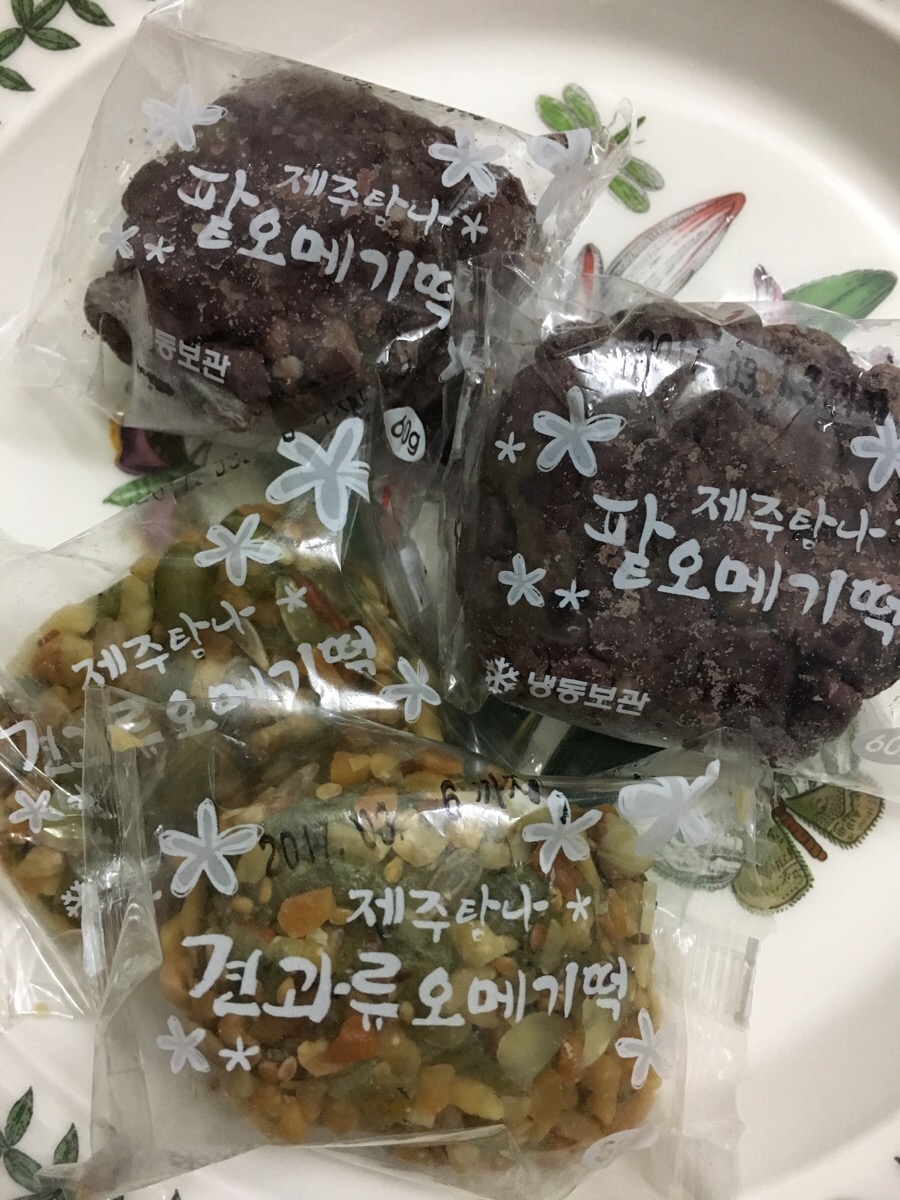 제주탐나오메기떡 이미지
