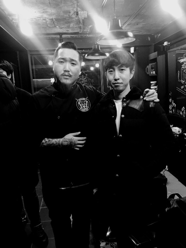 크리스마스바버샵 이미지