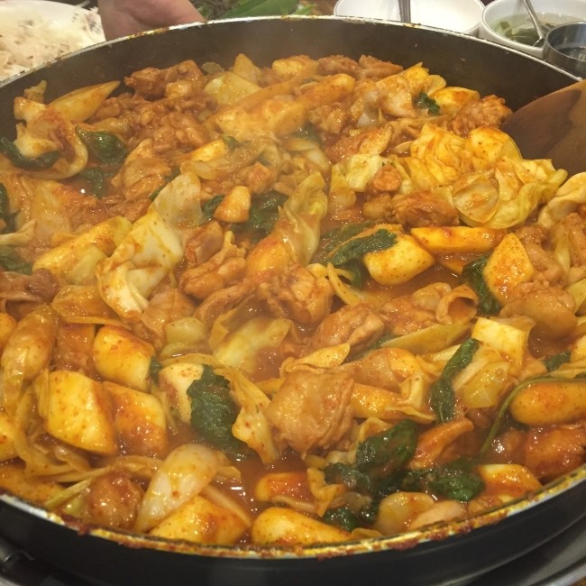 닭이봉닭갈비 이미지