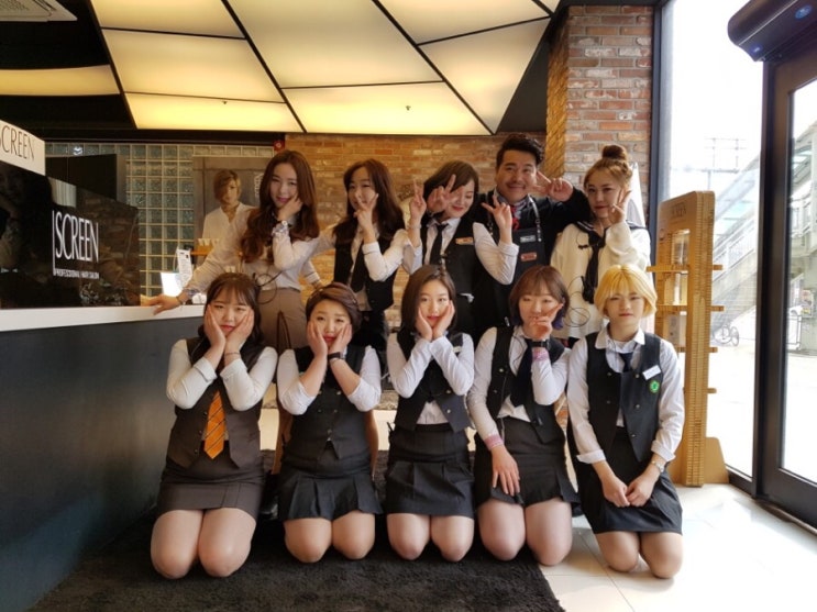 헤어스크린 이미지