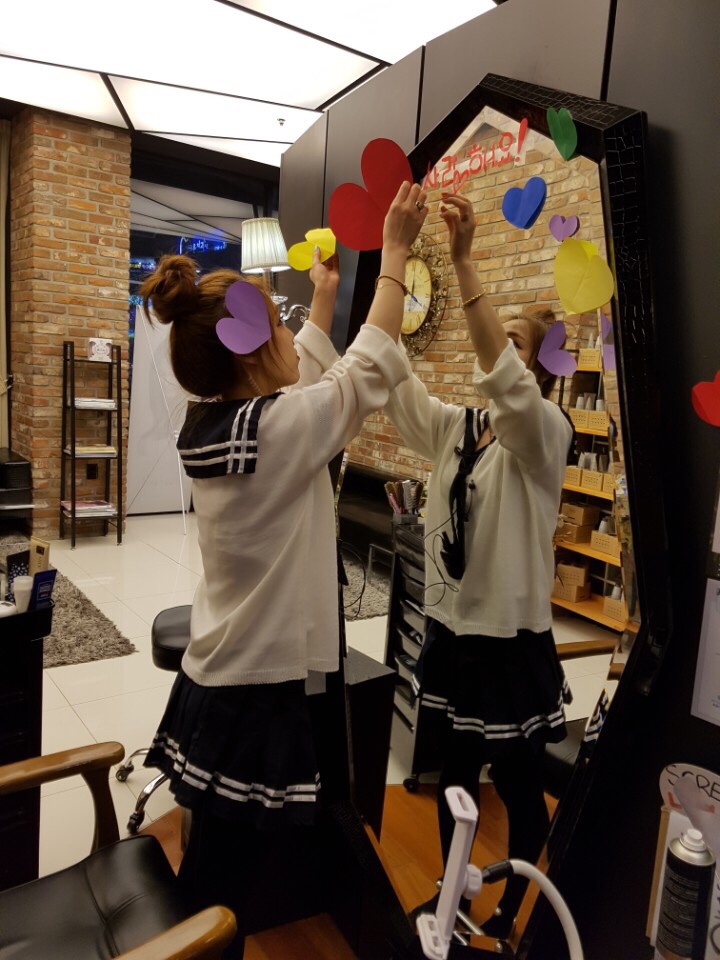 헤어스크린 이미지