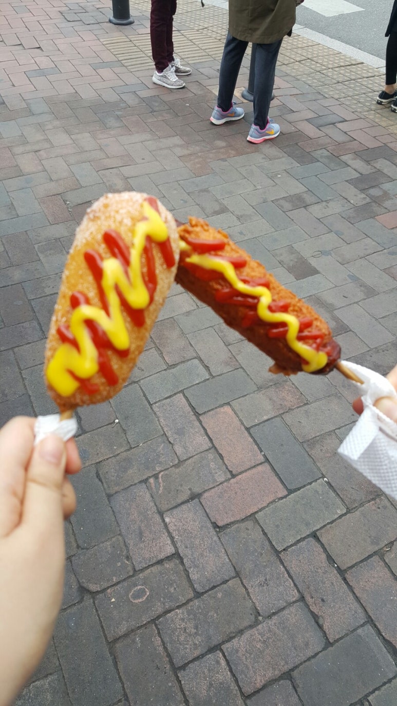 핫바랑핫도그 이미지