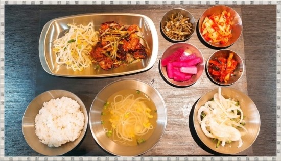담꼬직화구이정식 이미지