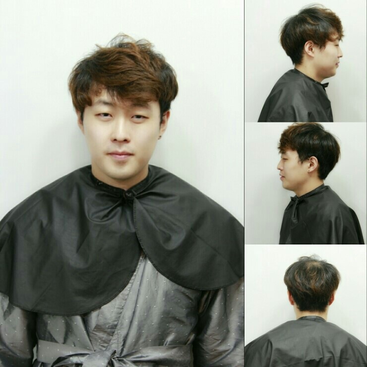 헤어염색 이미지