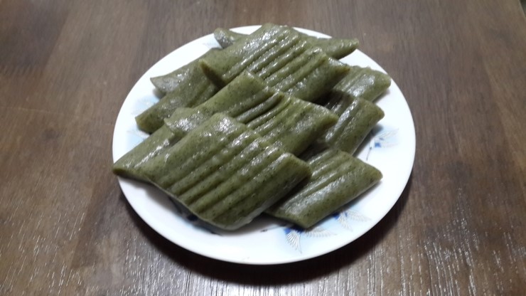 민들레떡 이미지