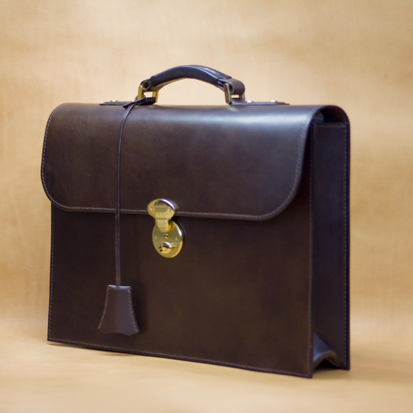 [가죽공방:주문제작]BR112 수제 가죽 브리프케이스 , 남자 서류가방 /Handmade leather briefcase/주문 ...