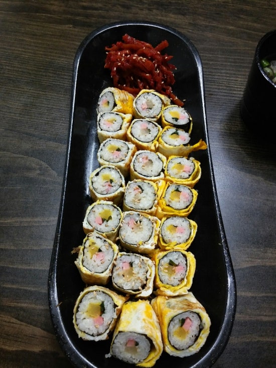신림동 정통 계란말이 김밥 이미지