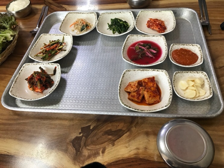 산들가정식백반 이미지