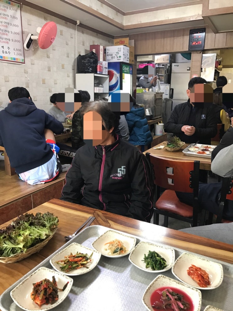 산들가정식백반 이미지