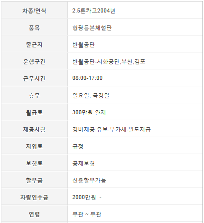 공단통운 이미지