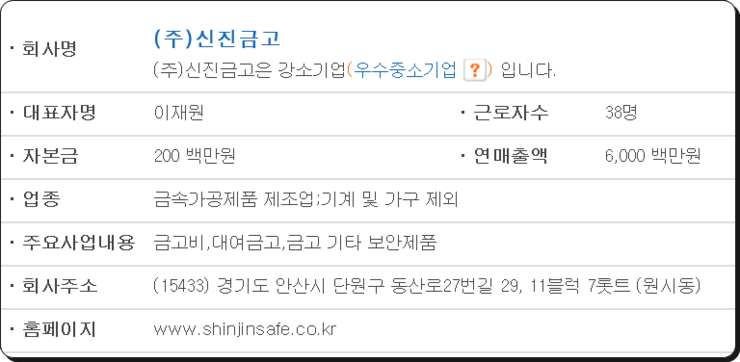 한국금고제작 이미지