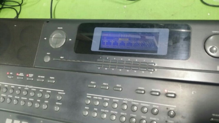 구로구 악기점 해피뮤직-골드스타 전자키보드 GS3000 스파크발생후 전원안들어와 전원단 회로수리. : 네이버 블로그