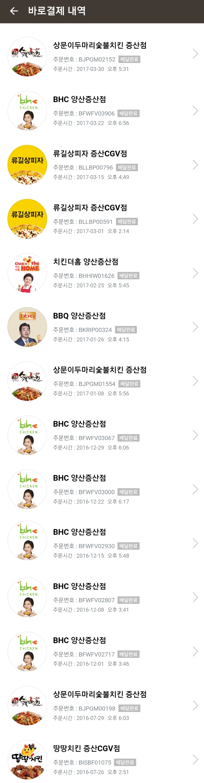 비비큐(BBQ) 양산증산점 이미지