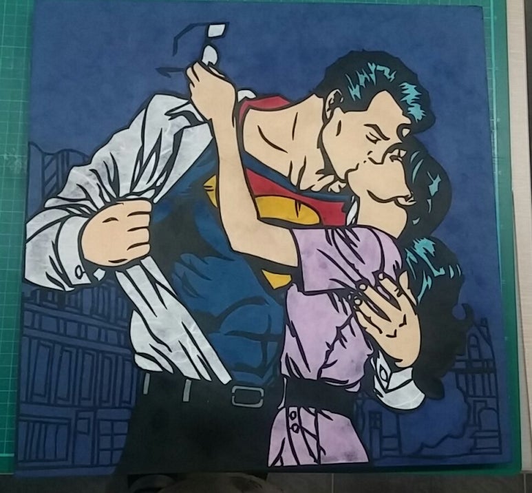 한지공예 몽화 이미지