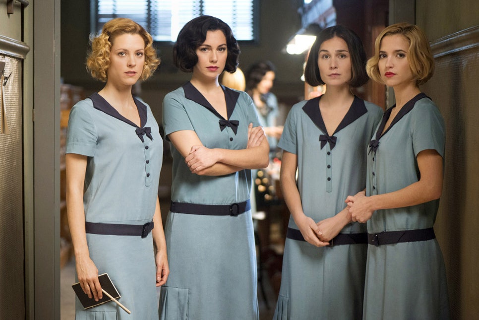 Netflix '마드리드 모던걸 (Las Chicas Del Cable, Cable Girls)' - 오글오글 로맨스와 함께 ...