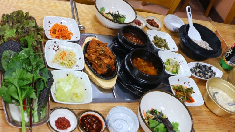 옛골쌈밥 이미지