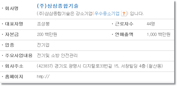 삼삼종합관리 이미지