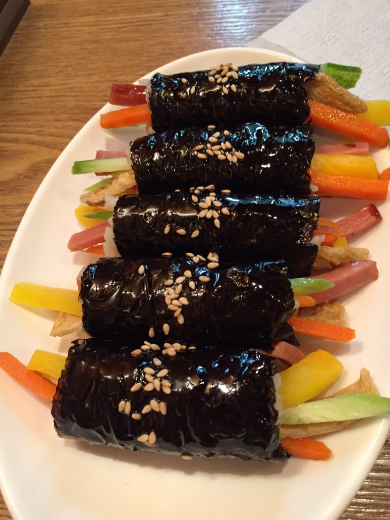 오색김밥 이미지
