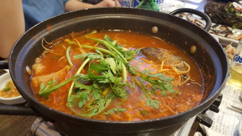 그물에걸린바다풍경 이미지