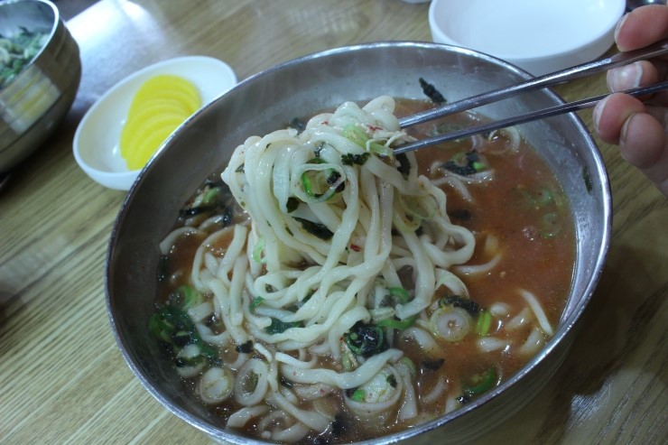 락빈칼국수 이미지